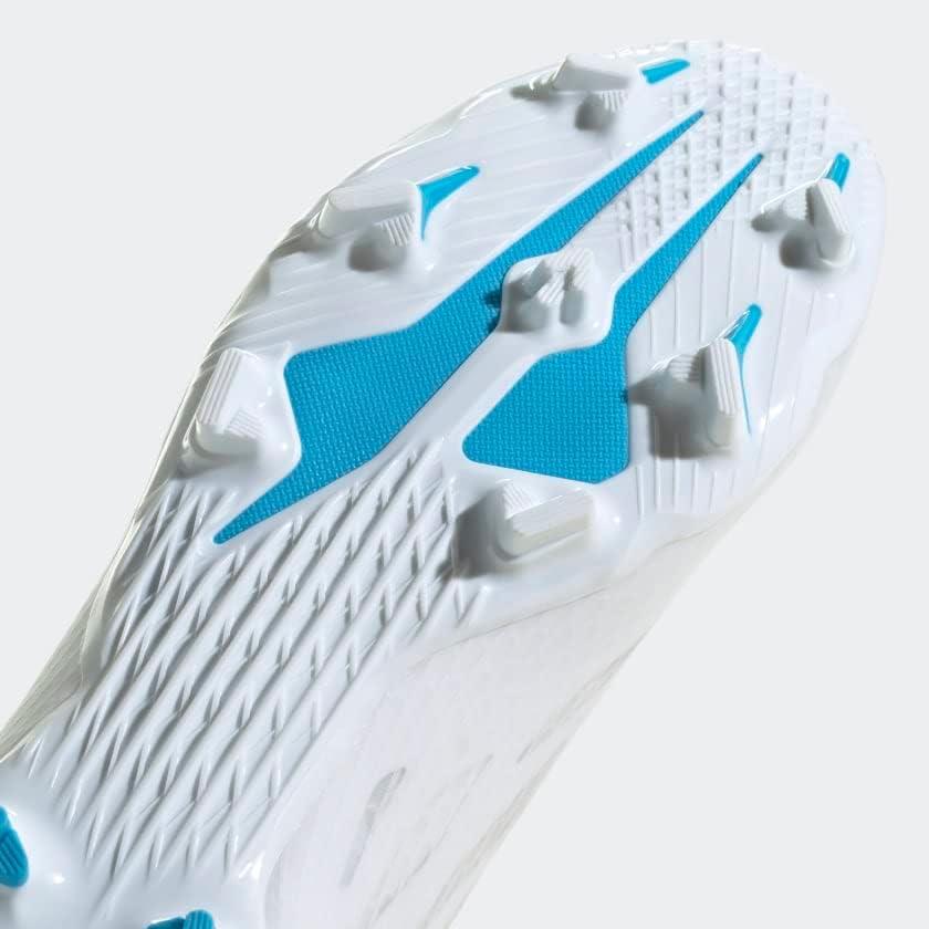 imageadidas UnisexAdult X Speedflow Messi3 Firm Ground Soccer ShoeWhiteLegacy IndigoBlue