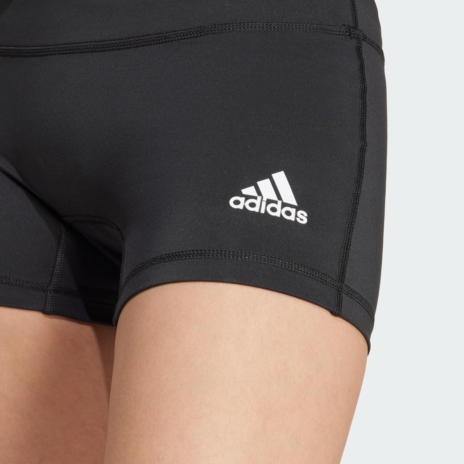 imageadidas Womens 4 Inch ShortsBlackWhite