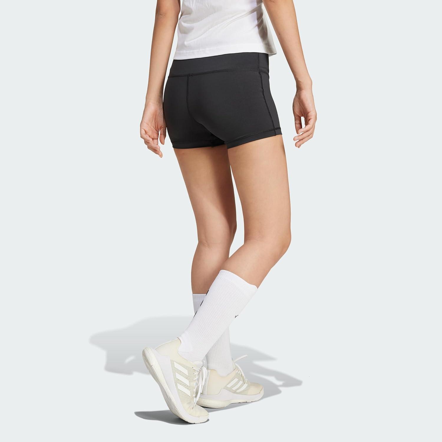 imageadidas Womens 4 Inch ShortsBlackWhite