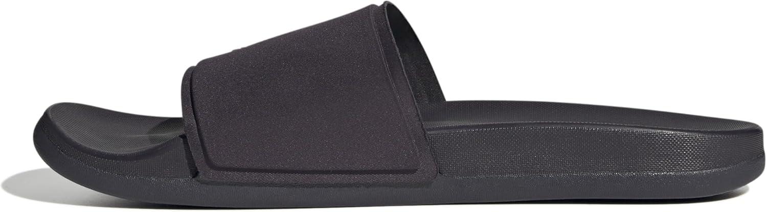 imageadidas Womens Adilette Comfort Slide SandalAurora Black Core Black Aurora Black