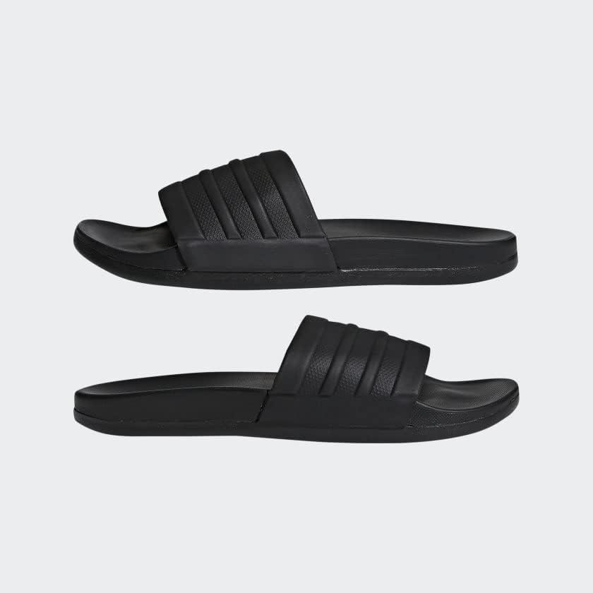 imageadidas Womens Adilette Comfort Slide SandalBlackBlackBlack