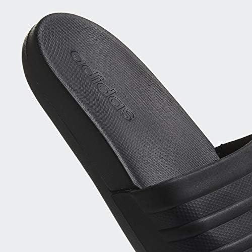 imageadidas Womens Adilette Comfort Slide SandalBlackBlackBlack