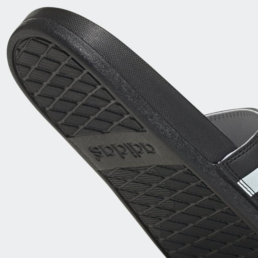 imageadidas Womens Adilette Comfort Slide SandalBlackWhiteBlack