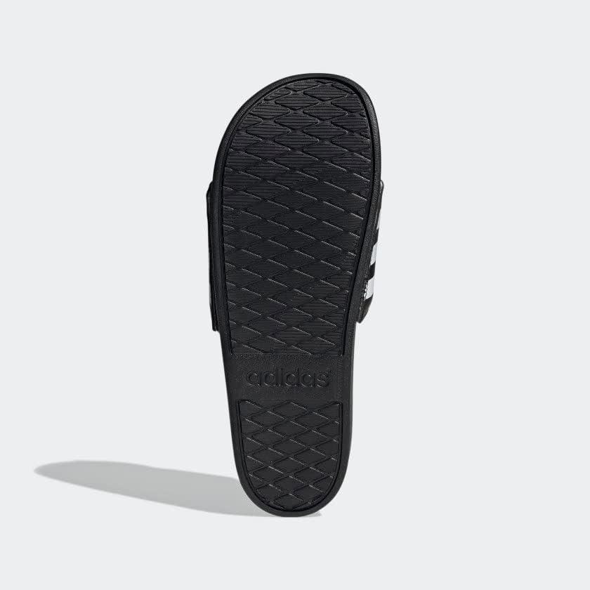 imageadidas Womens Adilette Comfort Slide SandalBlackWhiteBlack