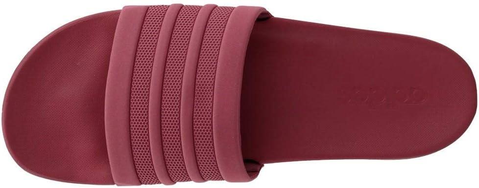 imageadidas Womens Adilette Comfort Slide SandalTrace MaroonTrace MaroonTrace Maroon