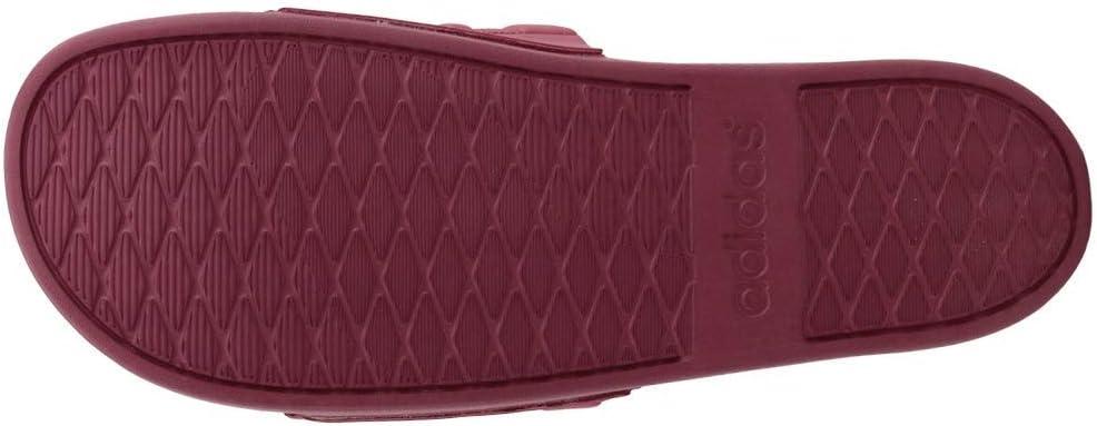imageadidas Womens Adilette Comfort Slide SandalTrace MaroonTrace MaroonTrace Maroon
