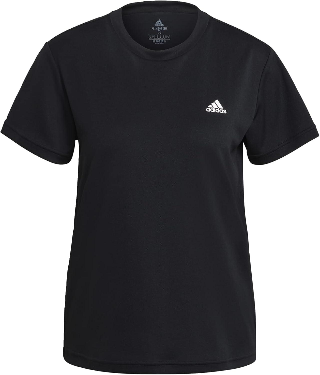 imageadidas Womens Aeroready Designed 2 Move Sport TeeBlackWhite
