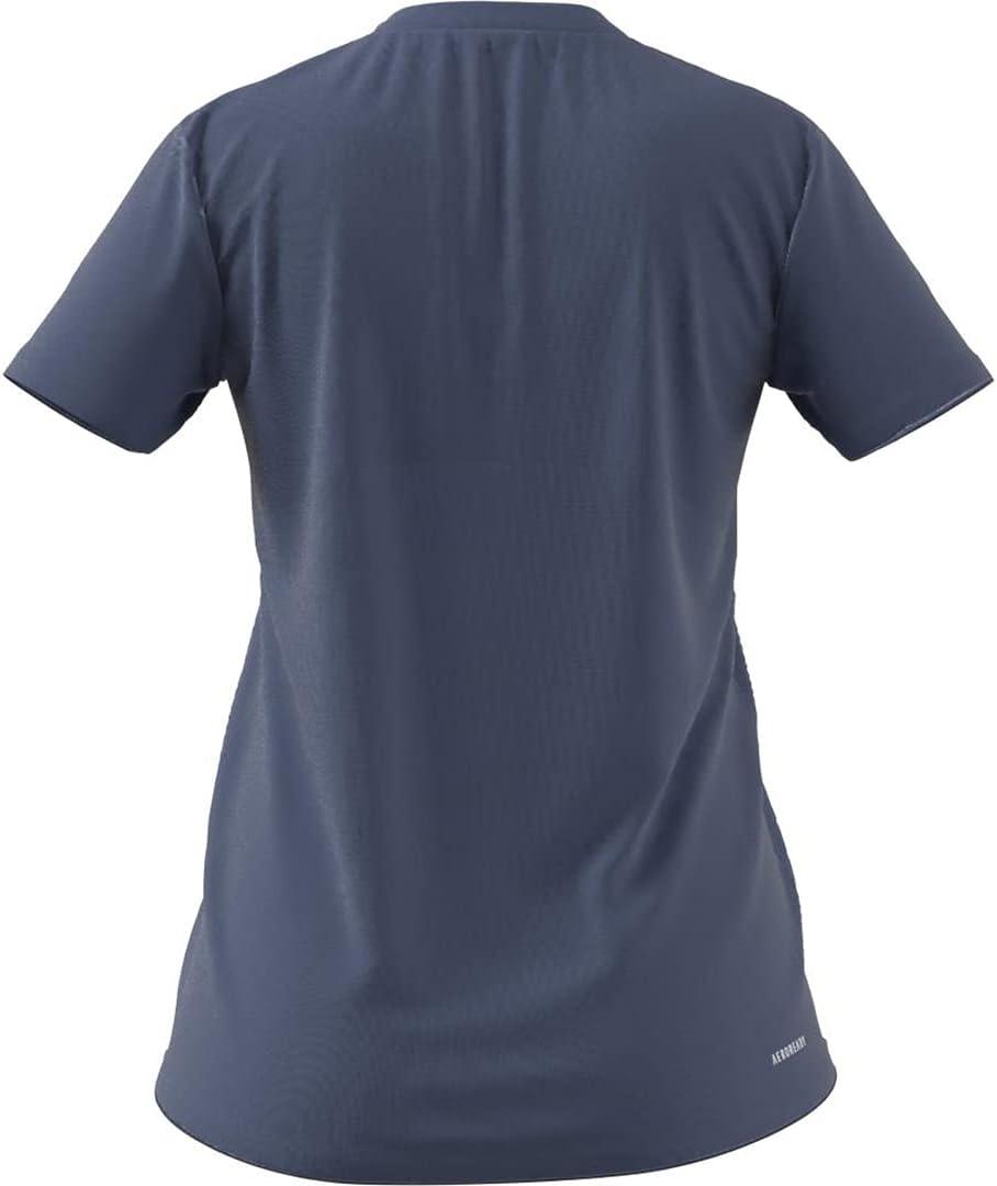 imageadidas Womens Aeroready Designed 2 Move Sport TeeCrew BlueWhite