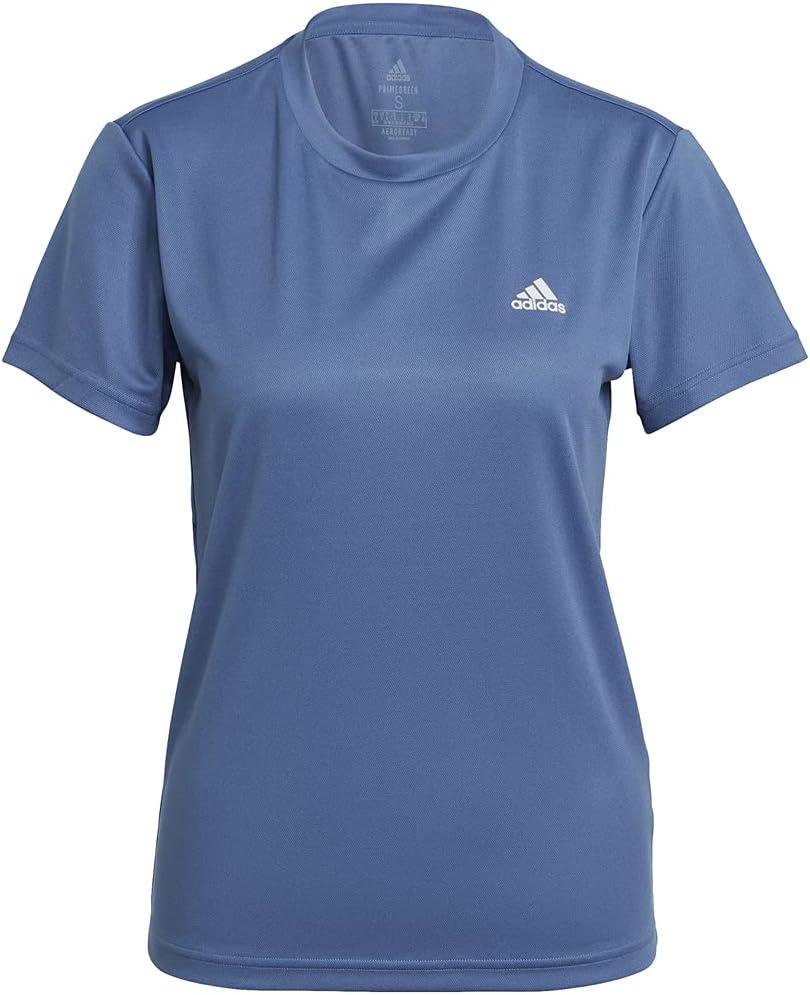 imageadidas Womens Aeroready Designed 2 Move Sport TeeCrew BlueWhite