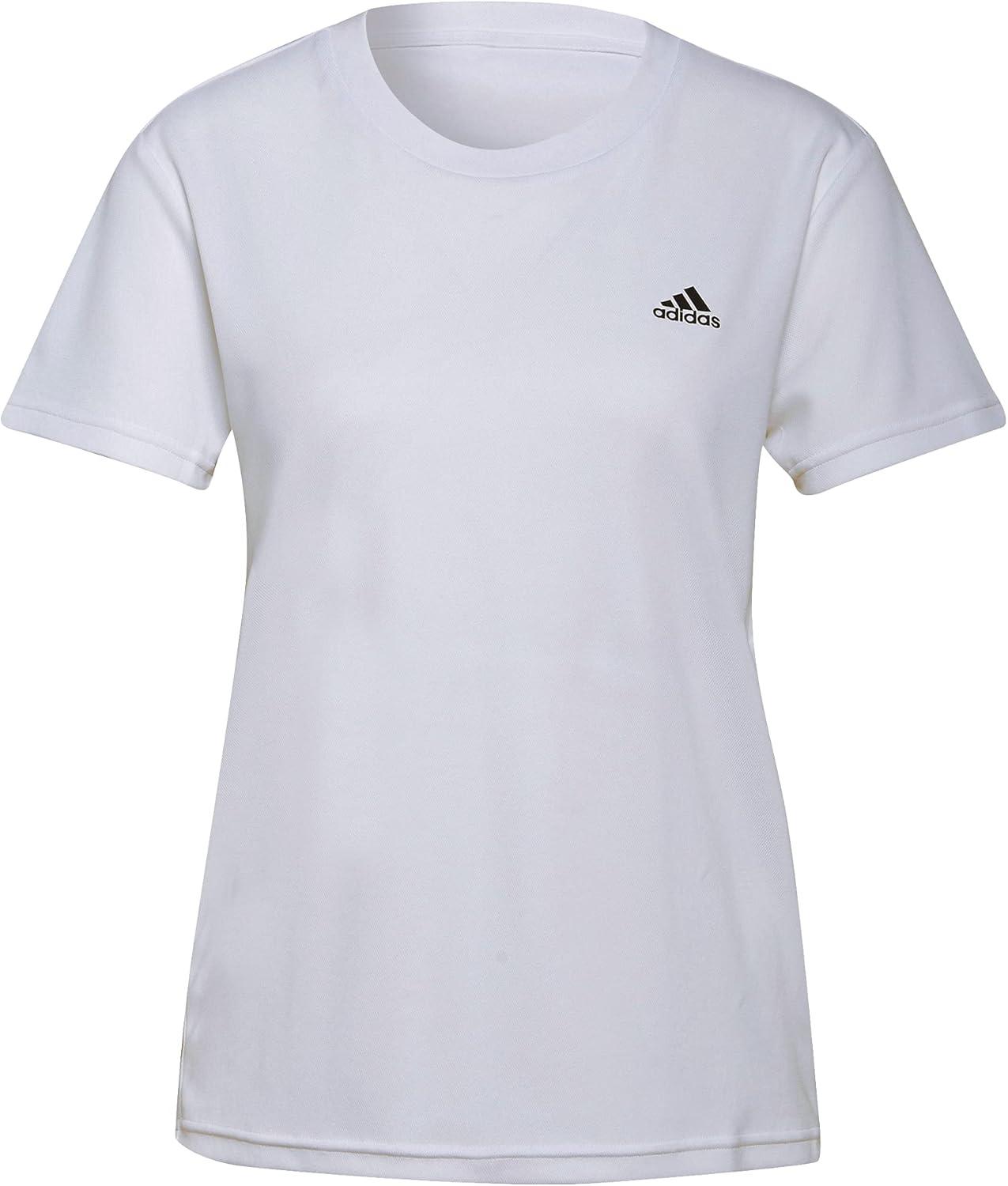 imageadidas Womens Aeroready Designed 2 Move Sport TeeWhiteBlack