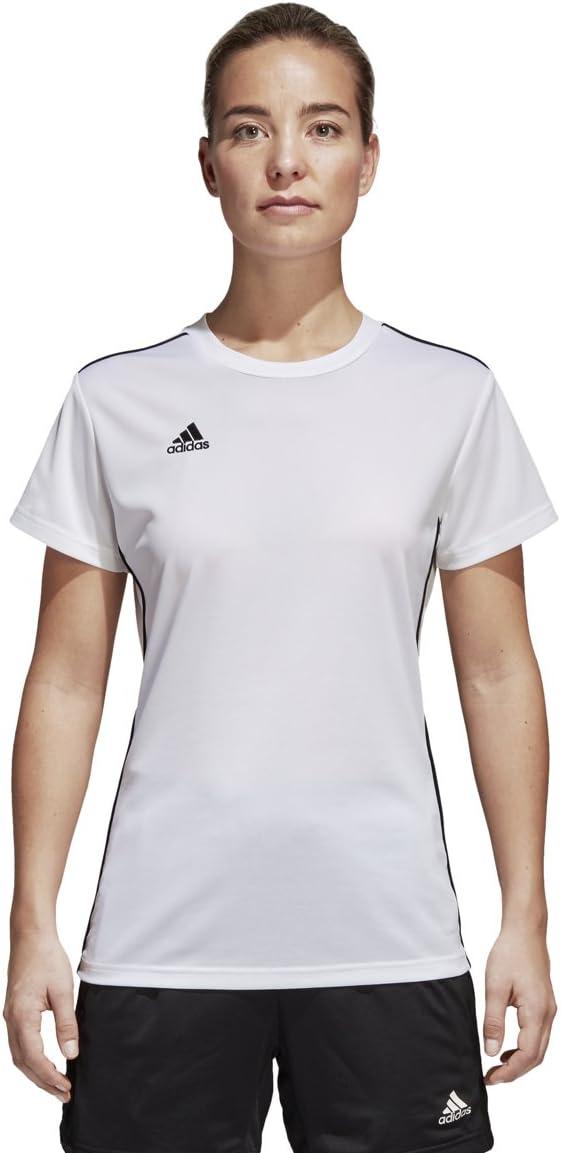 imageadidas Womens Core 18 Training JerseyWhiteBlack