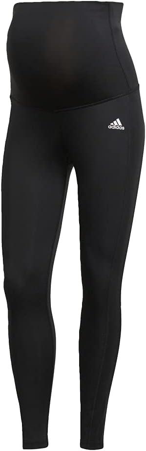 imageadidas Womens Designed 2 Move 78 Sport Tights MaternityBlackWhite