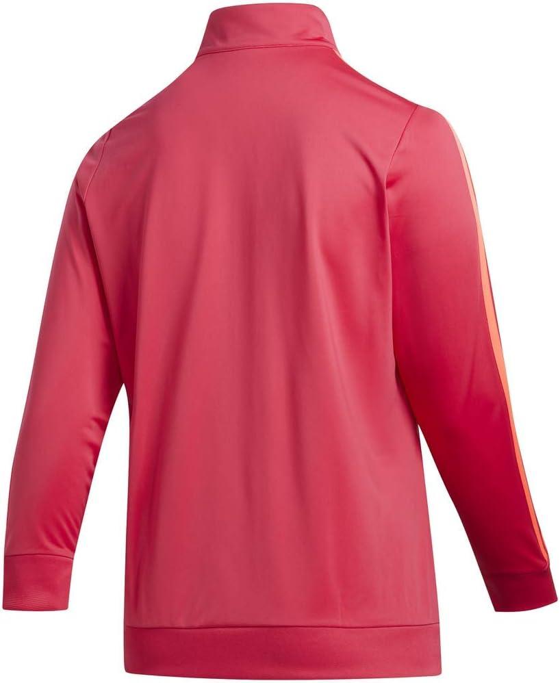 imageadidas Womens Essentials 3Stripe Track JacketPower PinkSignal Pink