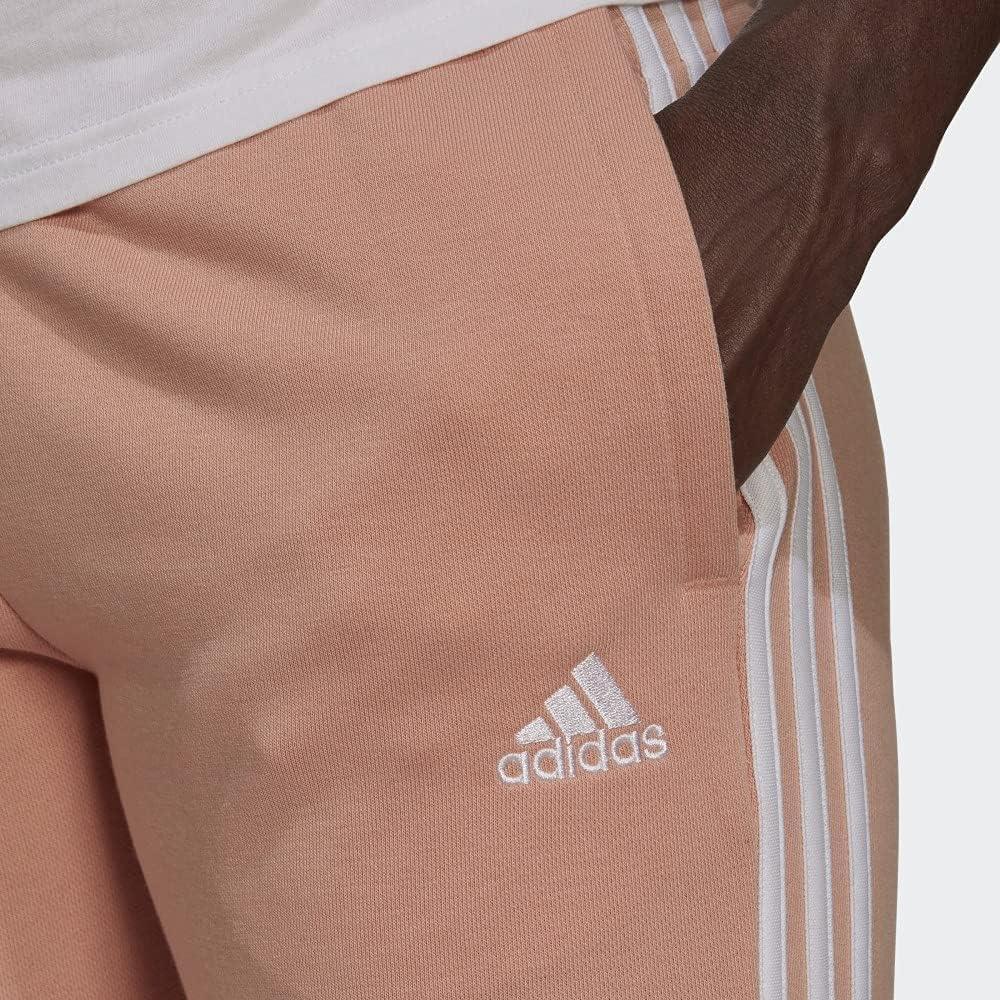 imageadidas Womens Essentials 3Stripes PantsAmbient BlushWhite