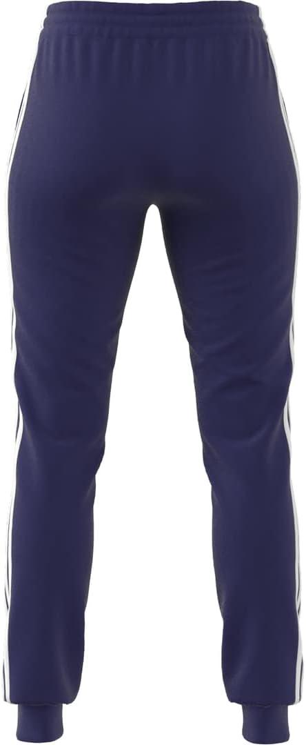 imageadidas Womens Essentials 3Stripes PantsLegacy IndigoWhite