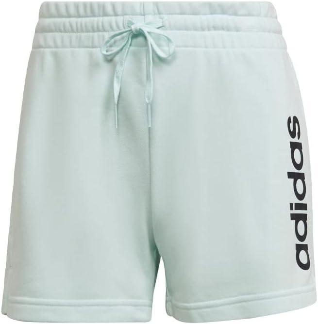 imageadidas Womens Essentials Slim 3Stripes ShortsIce MintWhite