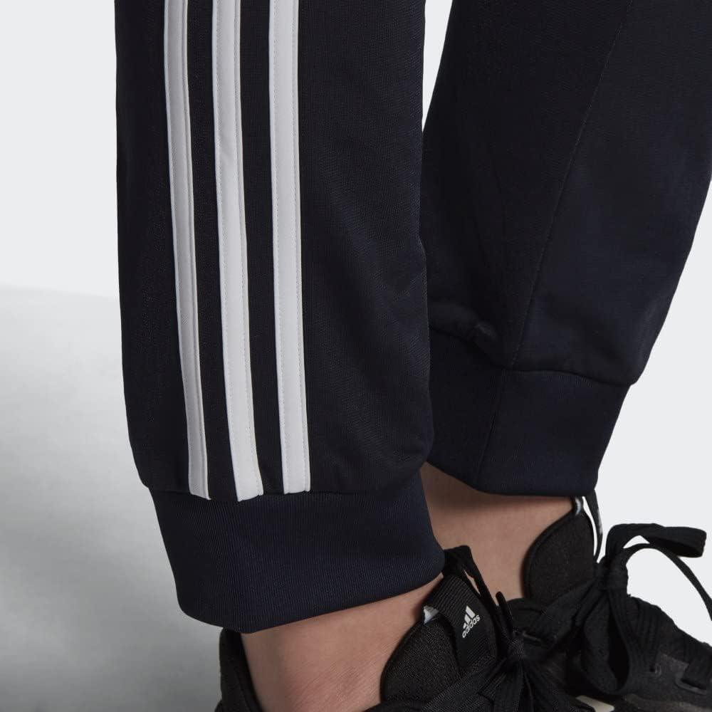 imageadidas Womens Essentials Warmup 3Stripes Slim Tapered Track PantsLegend Ink