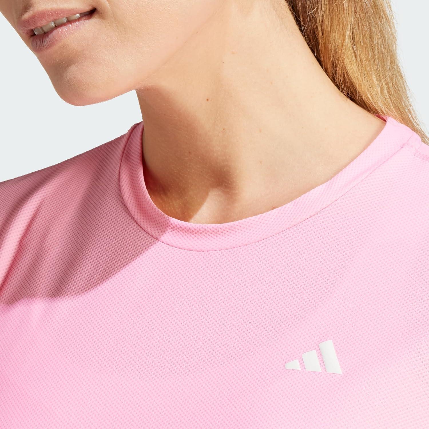 imageadidas Womens Own The Run TeeBliss Pink