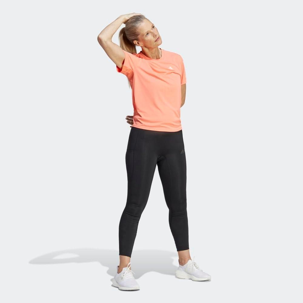 imageadidas Womens Own The Run TeeCoral Fusion