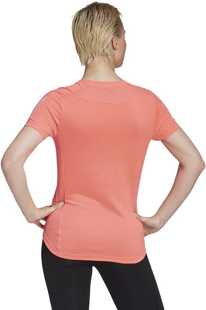 imageadidas Womens Own The Run TeeSignal Pink