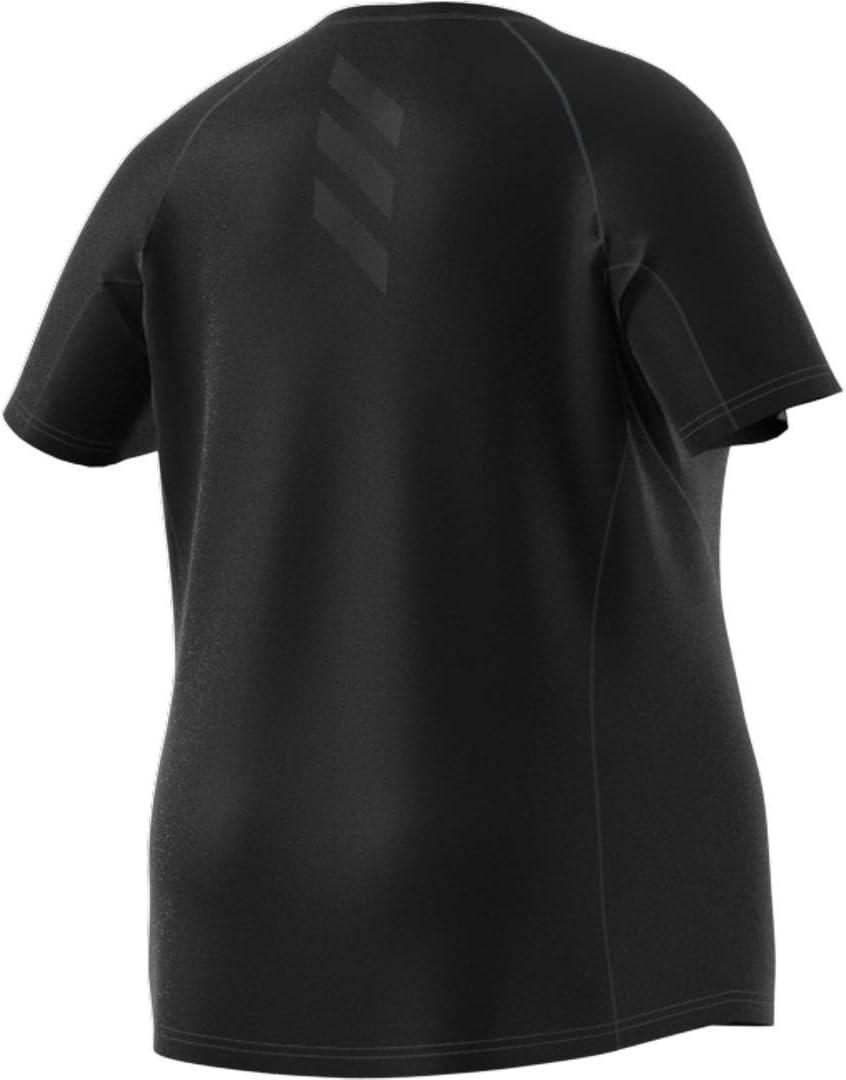 imageadidas Womens Runner TeeBlackReflective Silver