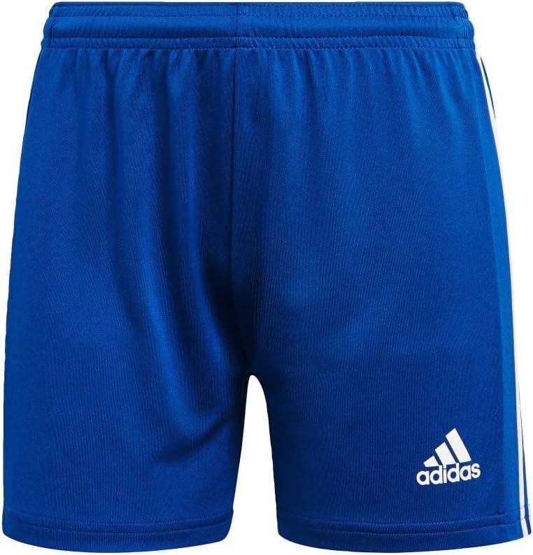 imageadidas Womens Squadra ShortsTeam Royal BlueWhite Full Stripes