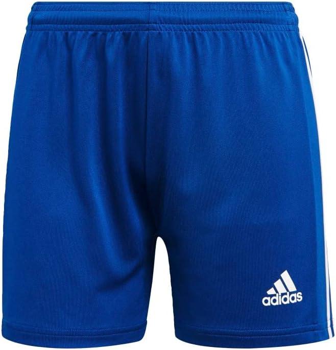 imageadidas Womens Squadra ShortsTeam Royal BlueWhite Full Stripes