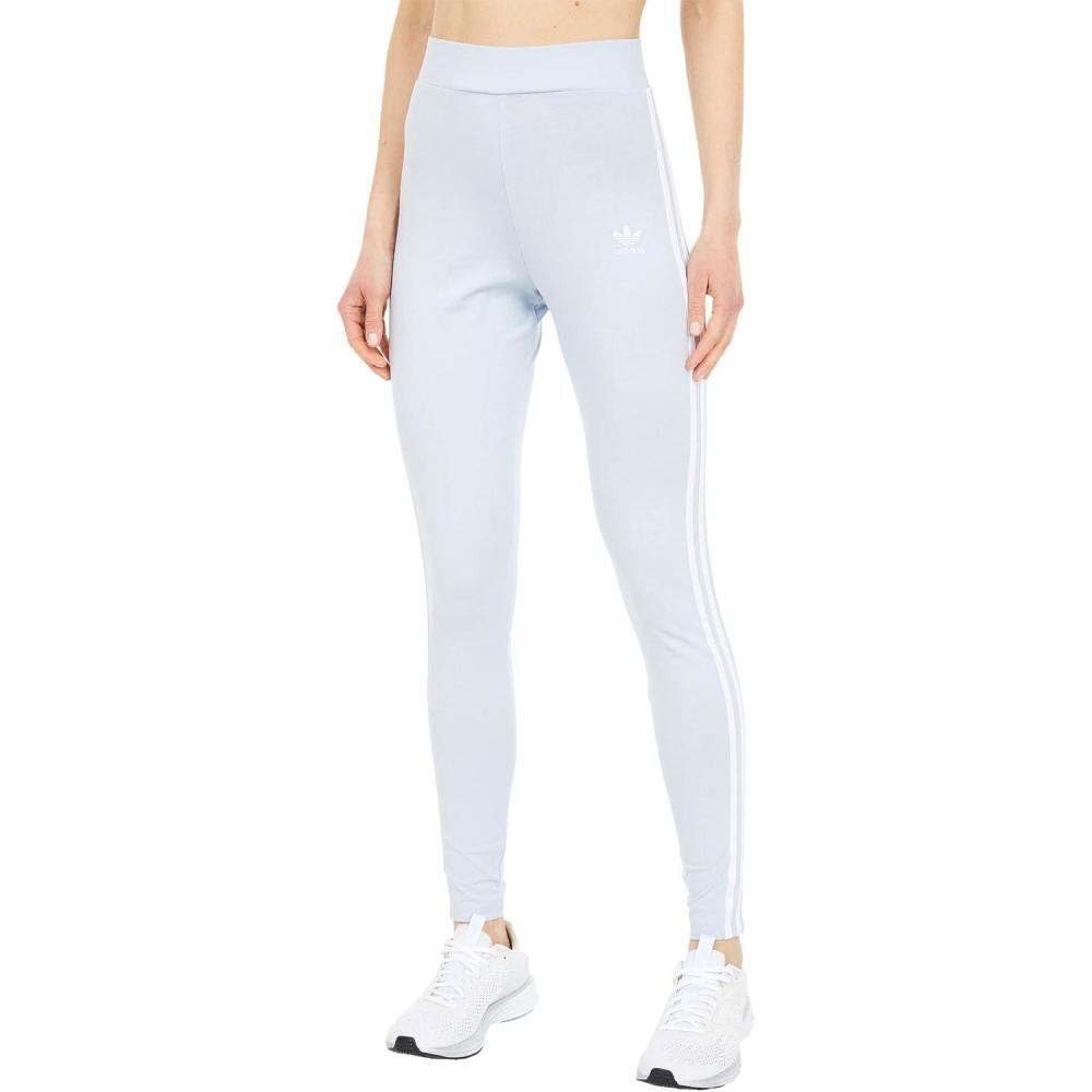 imageadidas Originals Womens 3Stripes LeggingsHalo Blue