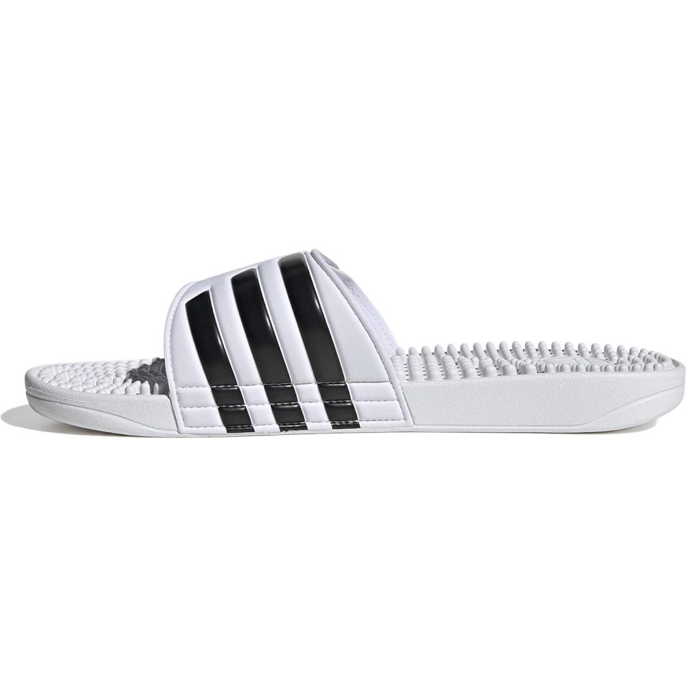 imageadidas Unisex Adult Adissage Slides SandalWhiteCore BlackWhite