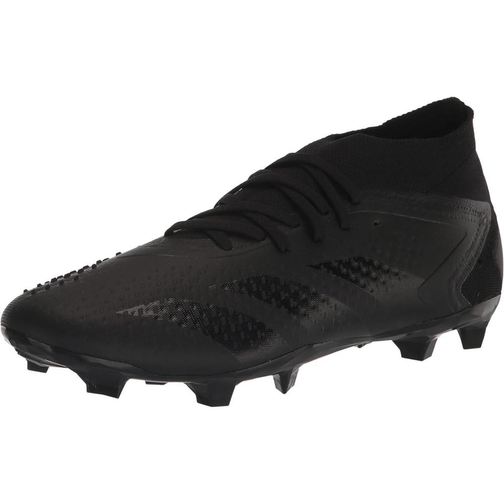 imageadidas UnisexAdult Football Shoes Firm GroundBlackBlackWhite