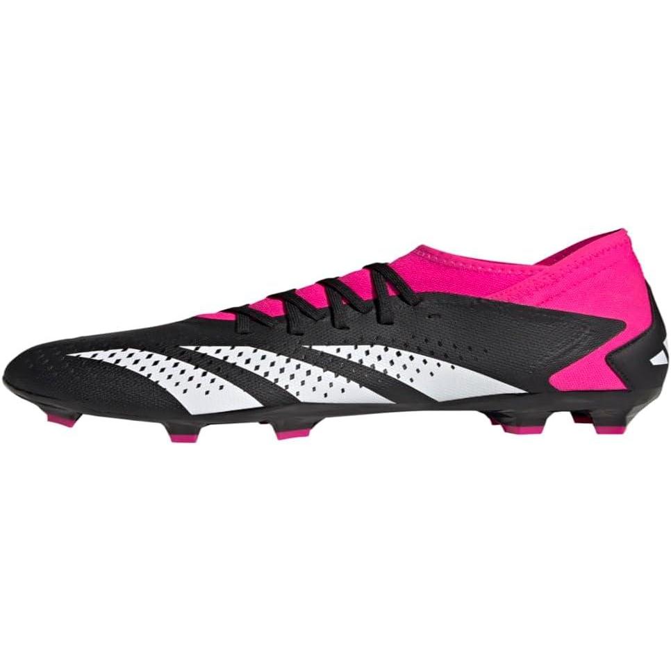 imageadidas UnisexAdult Football Shoes Firm GroundBlackWhiteTeam Shock Pink