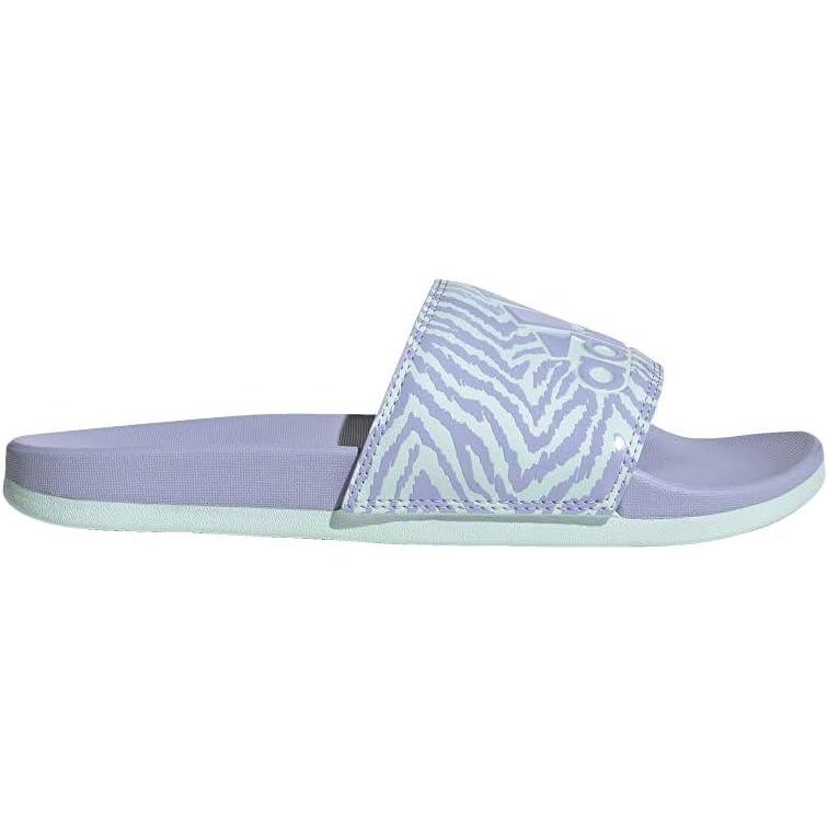 imageadidas Womens Adilette Comfort Slide SandalViolet ToneViolet ToneHalo Mint