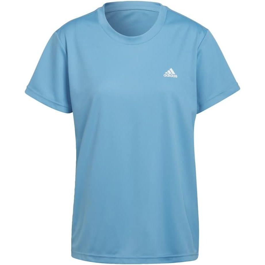 imageadidas Womens Aeroready Designed 2 Move Sport TeeApp Sky RushWhite