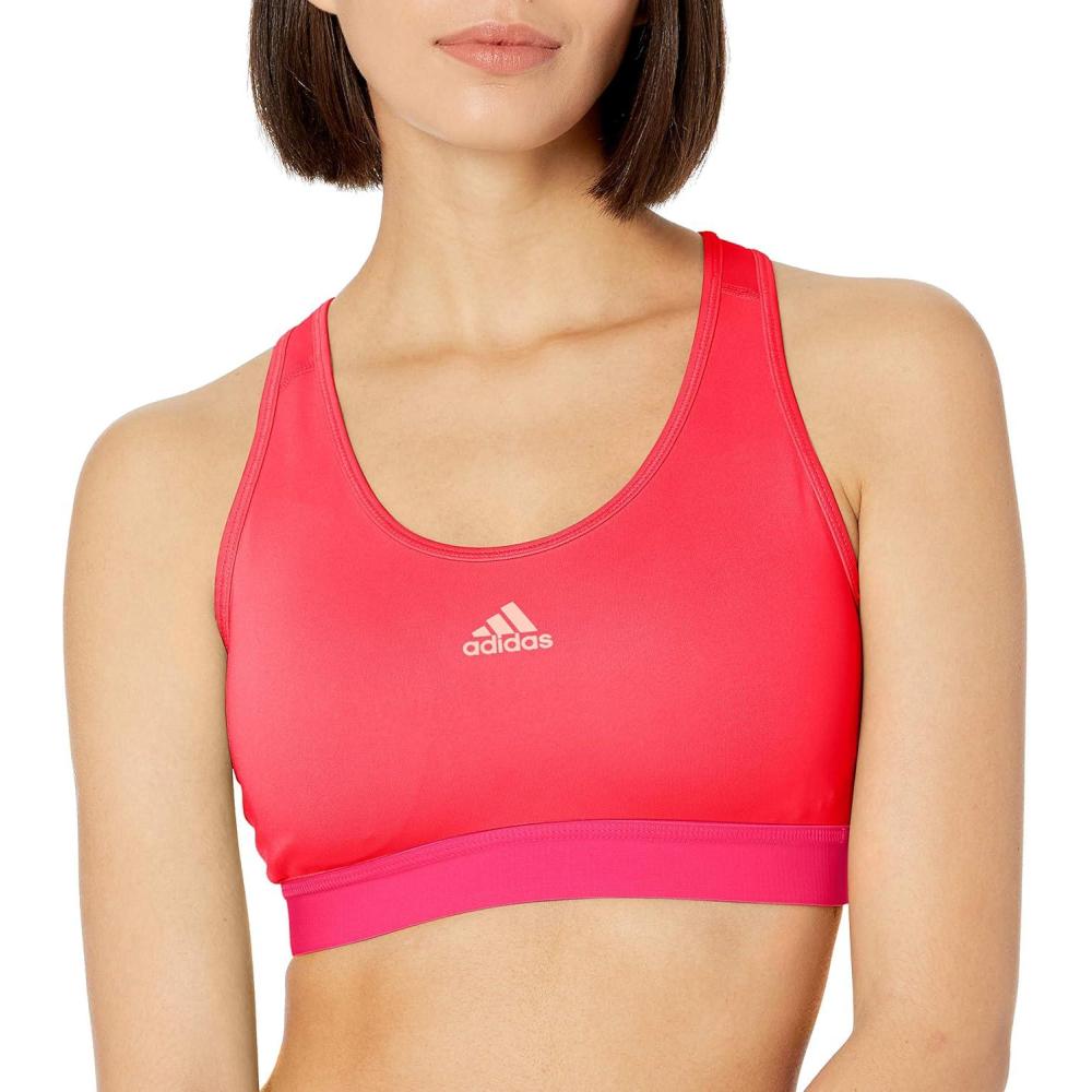 imageadidas Womens Believe This BraSignal PinkLight Orange