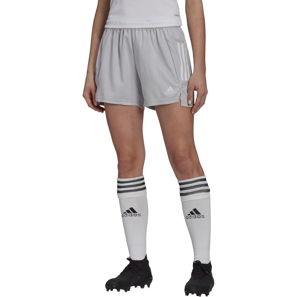 imageadidas Womens Condivo 21 ShortsTeam Light GreyWhite