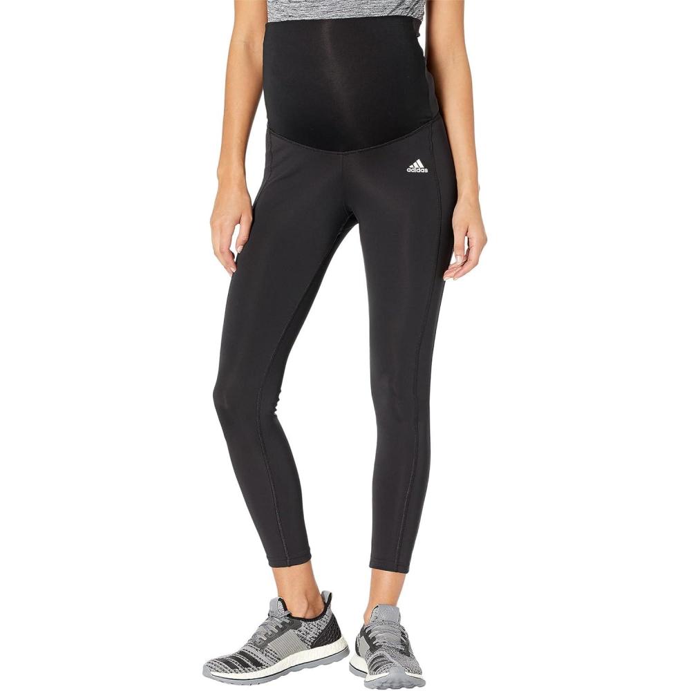 imageadidas Womens Designed 2 Move 78 Sport Tights MaternityBlackWhite