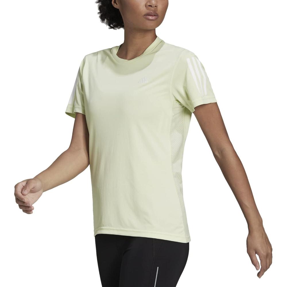 imageadidas Womens Own The Run TeeAlmost Lime