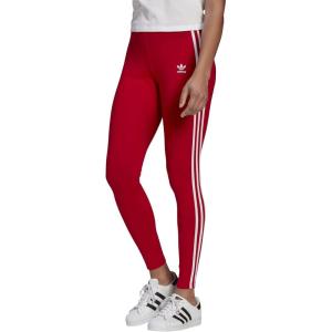 adidas Originals Women’s 3-Stripes Leggings(Scarlet)