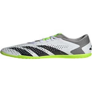 adidas Unisex Accuracy.4 Turf Flexible Ground Soccer Shoe(Footwear White/Core Black/Lucid Lemon)