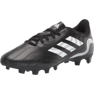 adidas Unisex-Adult Copa Sense.4 Flexible Ground Soccer Shoe(Core Black/White/Vivid Red)