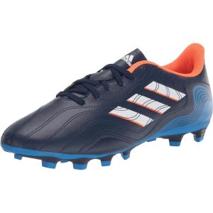 adidas Unisex-Adult Copa Sense.4 Flexible Ground Soccer Shoe(Team Navy Blue/White/Blue Rush)