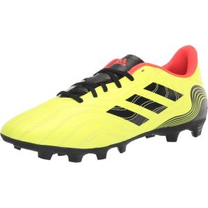 adidas Unisex-Adult Copa Sense.4 Flexible Ground Soccer Shoe(Team Solar Yellow/Black/Solar Red)