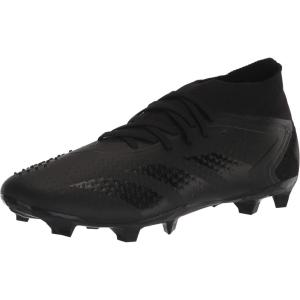 adidas Unisex-Adult Football Shoes (Firm Ground)(Black/Black/White)