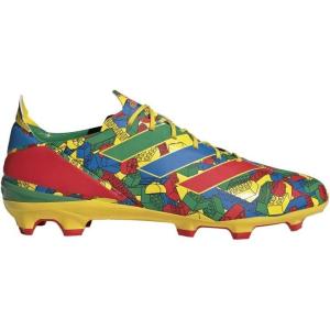 adidas Unisex-Adult Gamemode Syn Firm Ground Soccer Shoe(Team Yellow/Red/Bright Blue)
