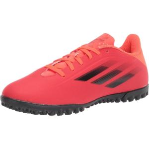 adidas Unisex-Adult Speedflow.4 Turf Soccer Shoes(Red/Black/Solar Red)