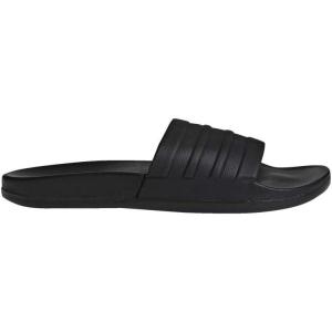 adidas Women’s Adilette Comfort Slide Sandal(Black/Black/Black)