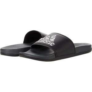 adidas Women’s Adilette Comfort Slide Sandal(Core Black/Core Black/Carbon)