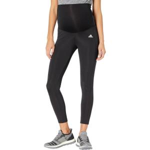 adidas Women’s Designed 2 Move 7/8 Sport Tights (Maternity)(Black/White)
