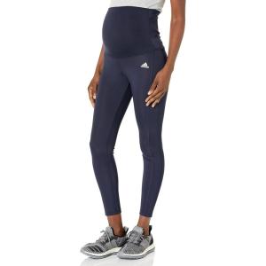 adidas Women’s Designed 2 Move 7/8 Sport Tights (Maternity)(Legend Ink/White)