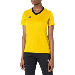 adidas Womens Entrada 22 Jersey(Team Yellow/Black)
